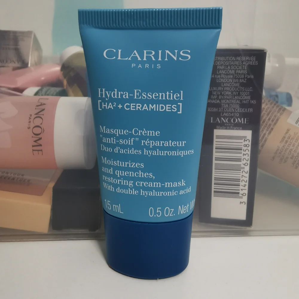 Clarins Blue Hydrating Mask - Picture 1 of 3